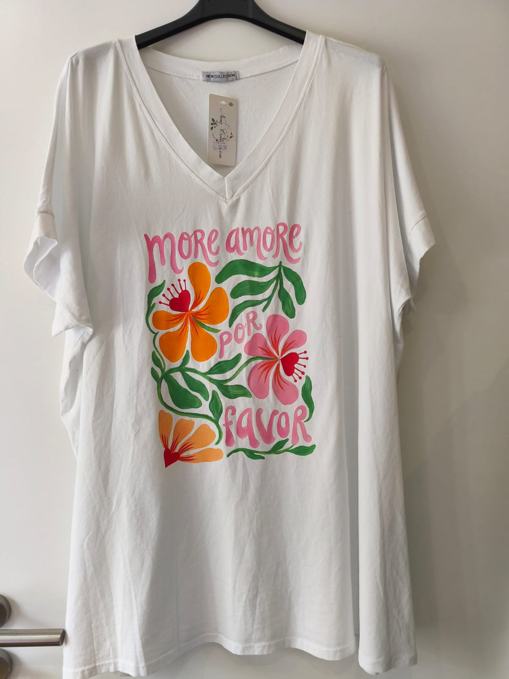 Curvy Print T Shirt