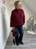 YEST Wide Leg Curvy Jeans Dark Denim