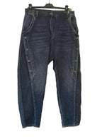 Baggy Jeans mit Knöpfen sexy woman