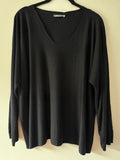 Feinstrickpulli mit V Ausschnitt