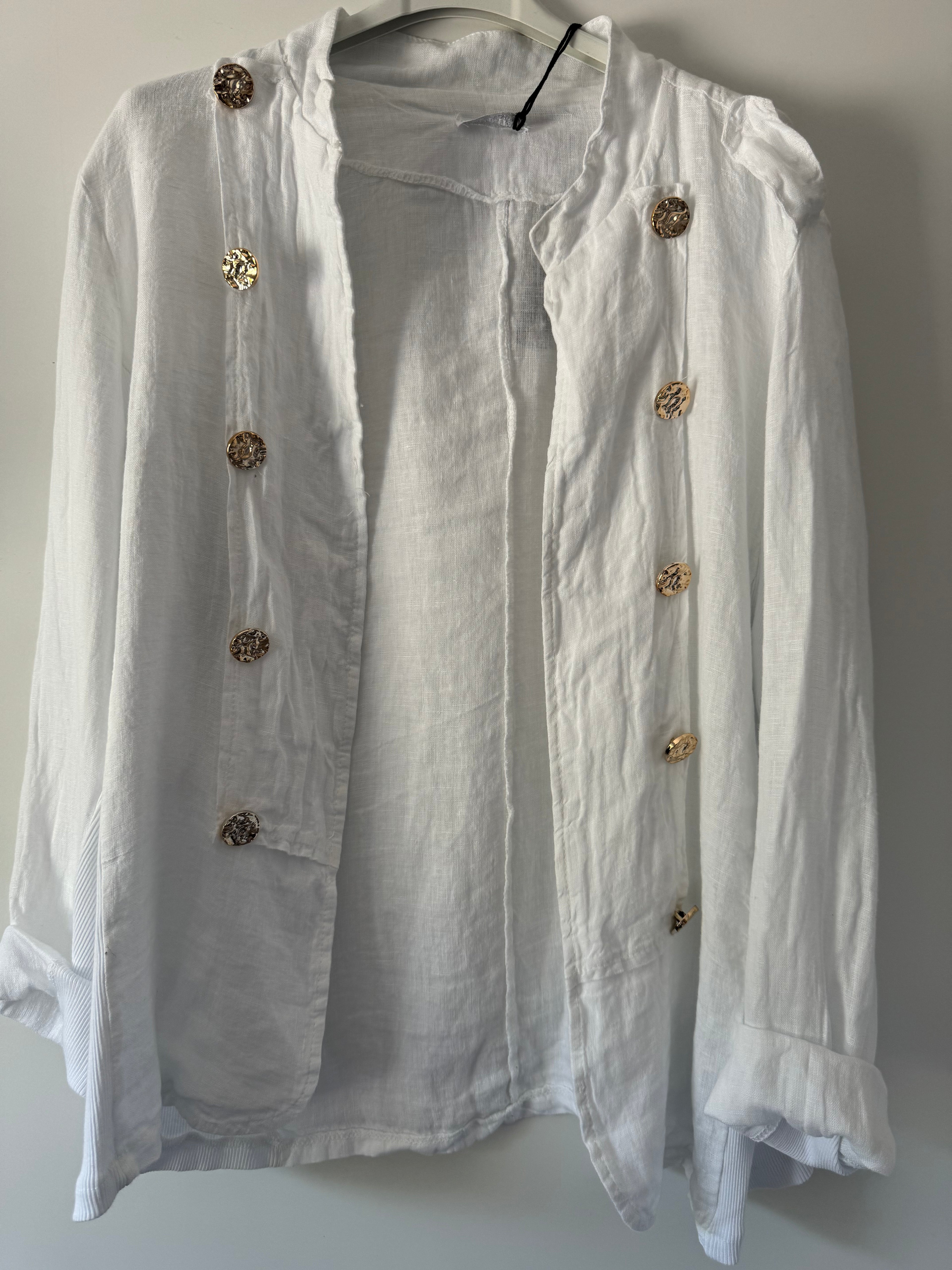 Leinenjacke Military