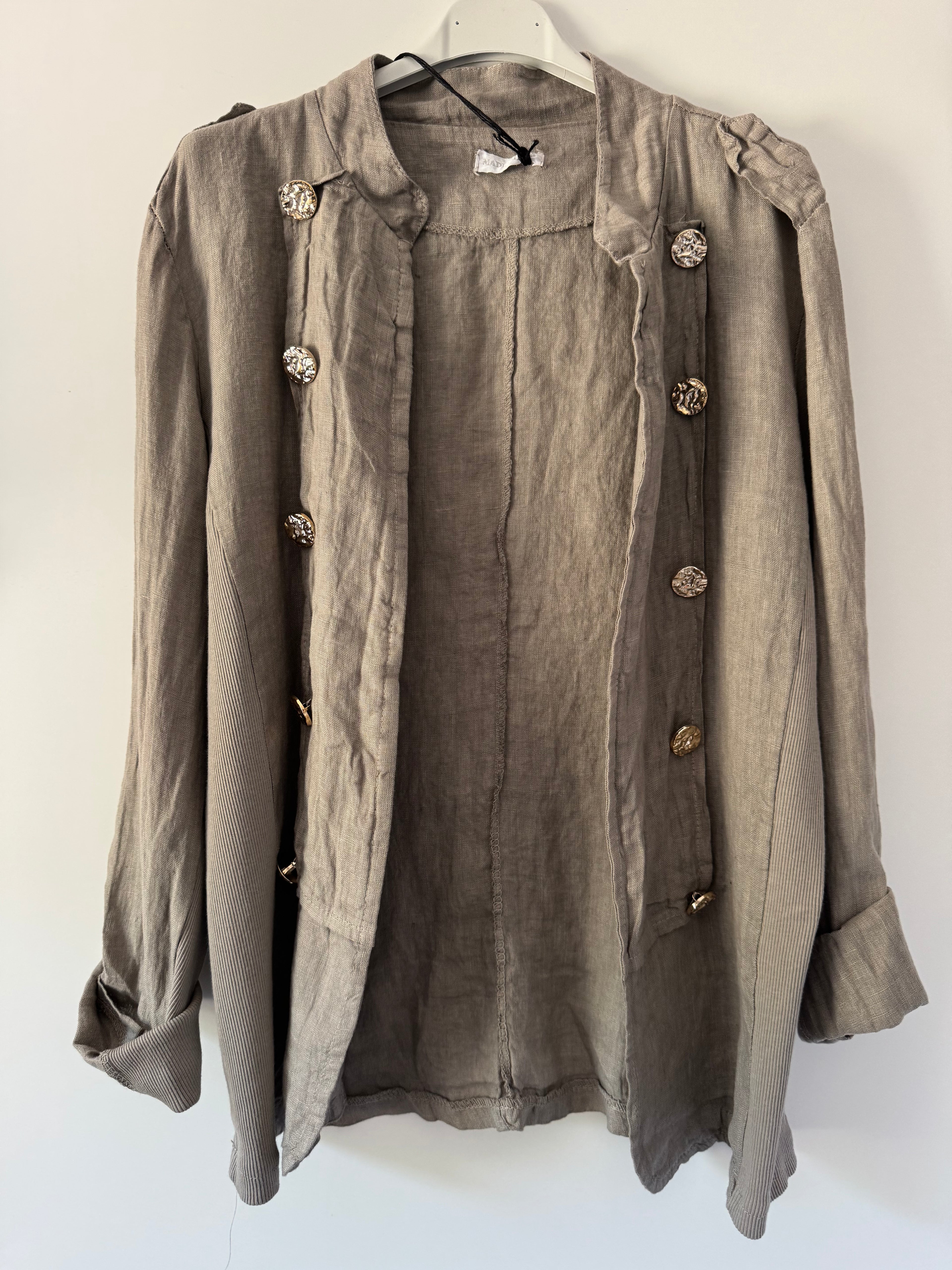 Leinenjacke Military