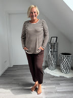 Shirt geringelt Curvy Zhenzi