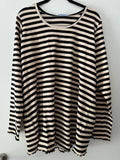 Shirt geringelt Curvy Zhenzi