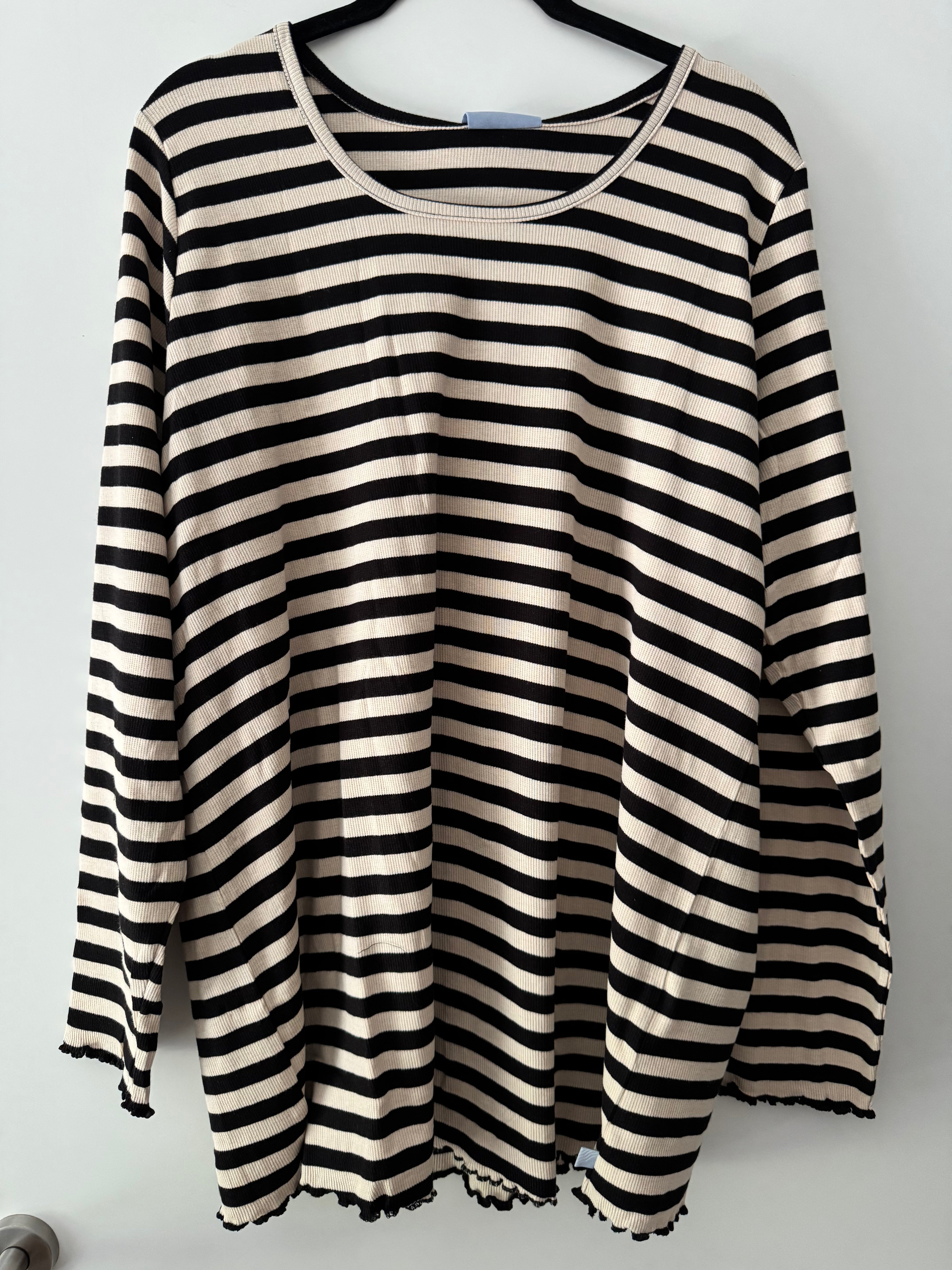 Shirt geringelt Curvy Zhenzi