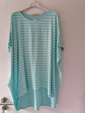 Oversize T Shirt gestreift