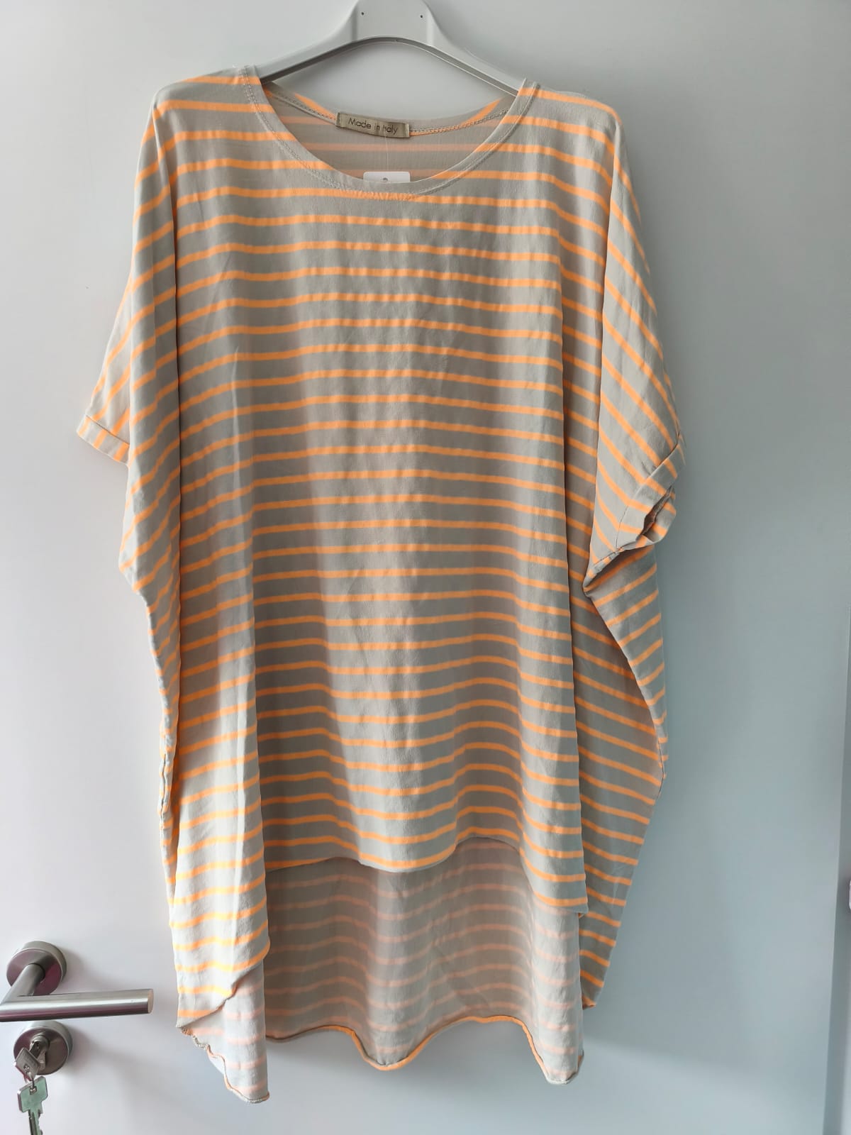Oversize T Shirt gestreift