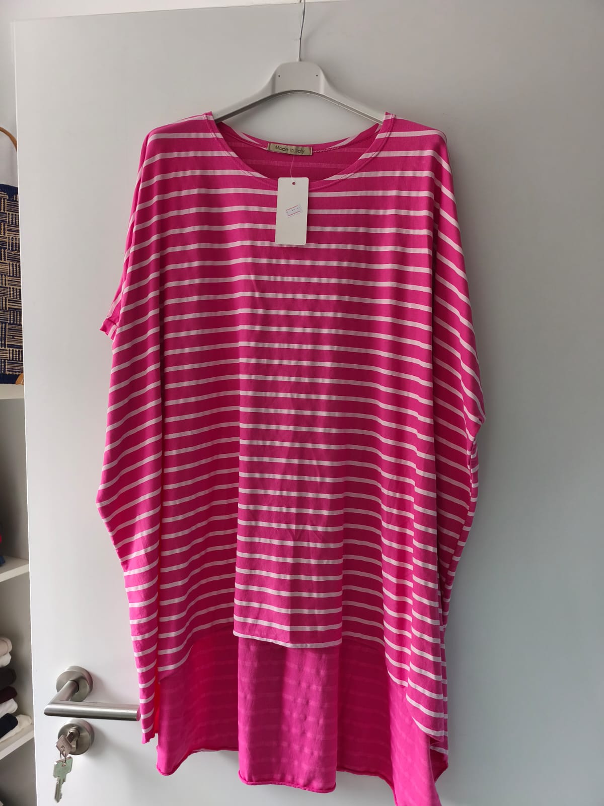 Oversize T Shirt gestreift