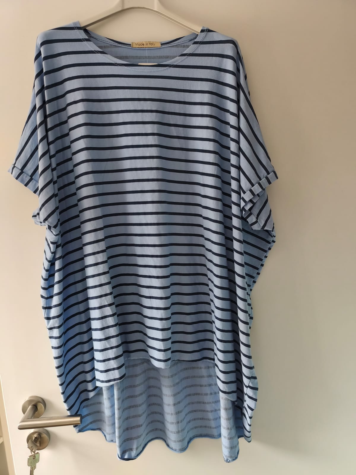 Oversize T Shirt gestreift