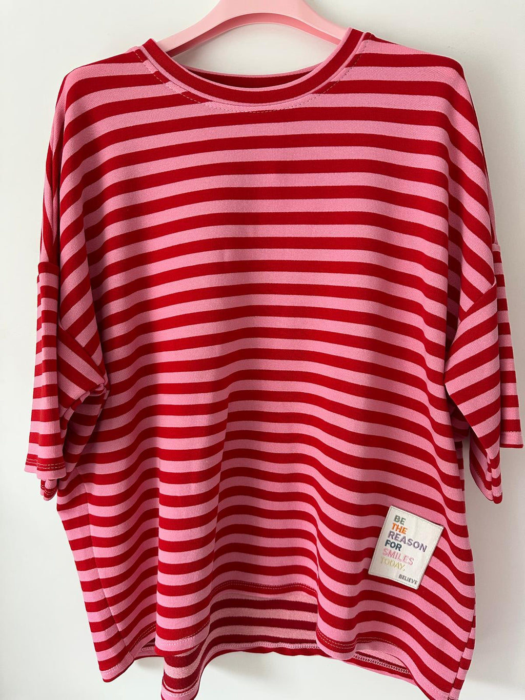 Sweatshirt gestreift
