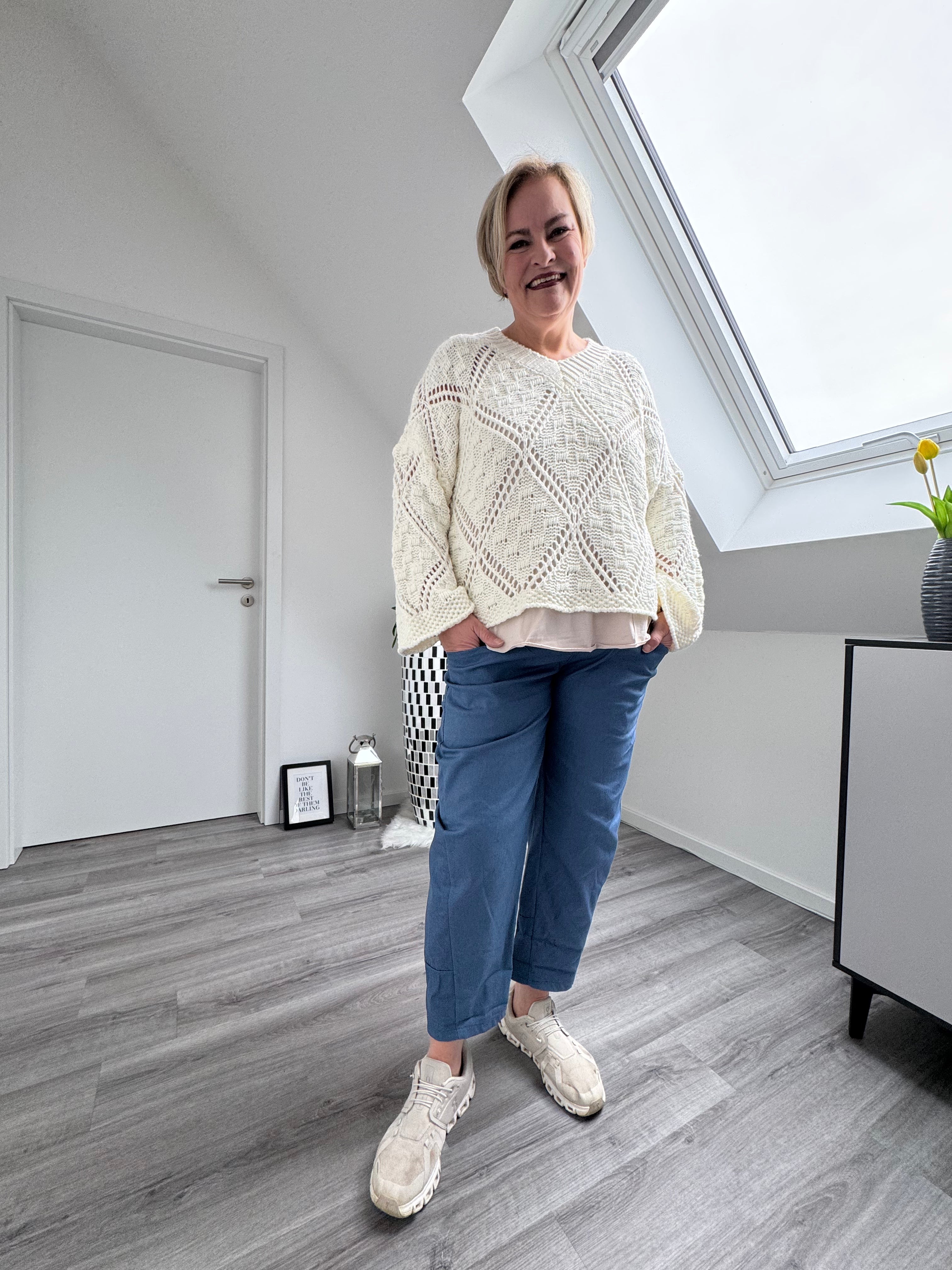 Bottle Jogpant mit Gummizug