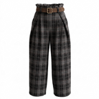 Palazzo Flanell Hose kuschelig weich