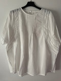 Bluse mit Biesen