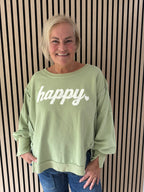 Sweatshirt happy