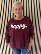 Sweatshirt happy