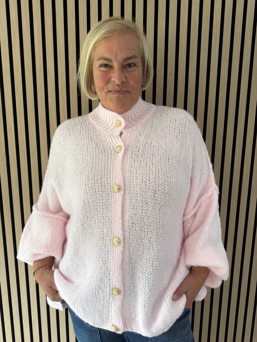 Kuschel Cardigan Oversize