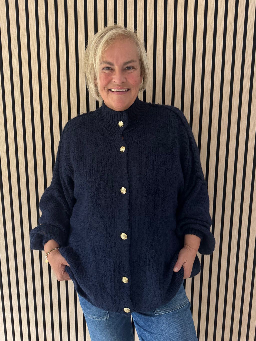 Kuschel Cardigan Oversize