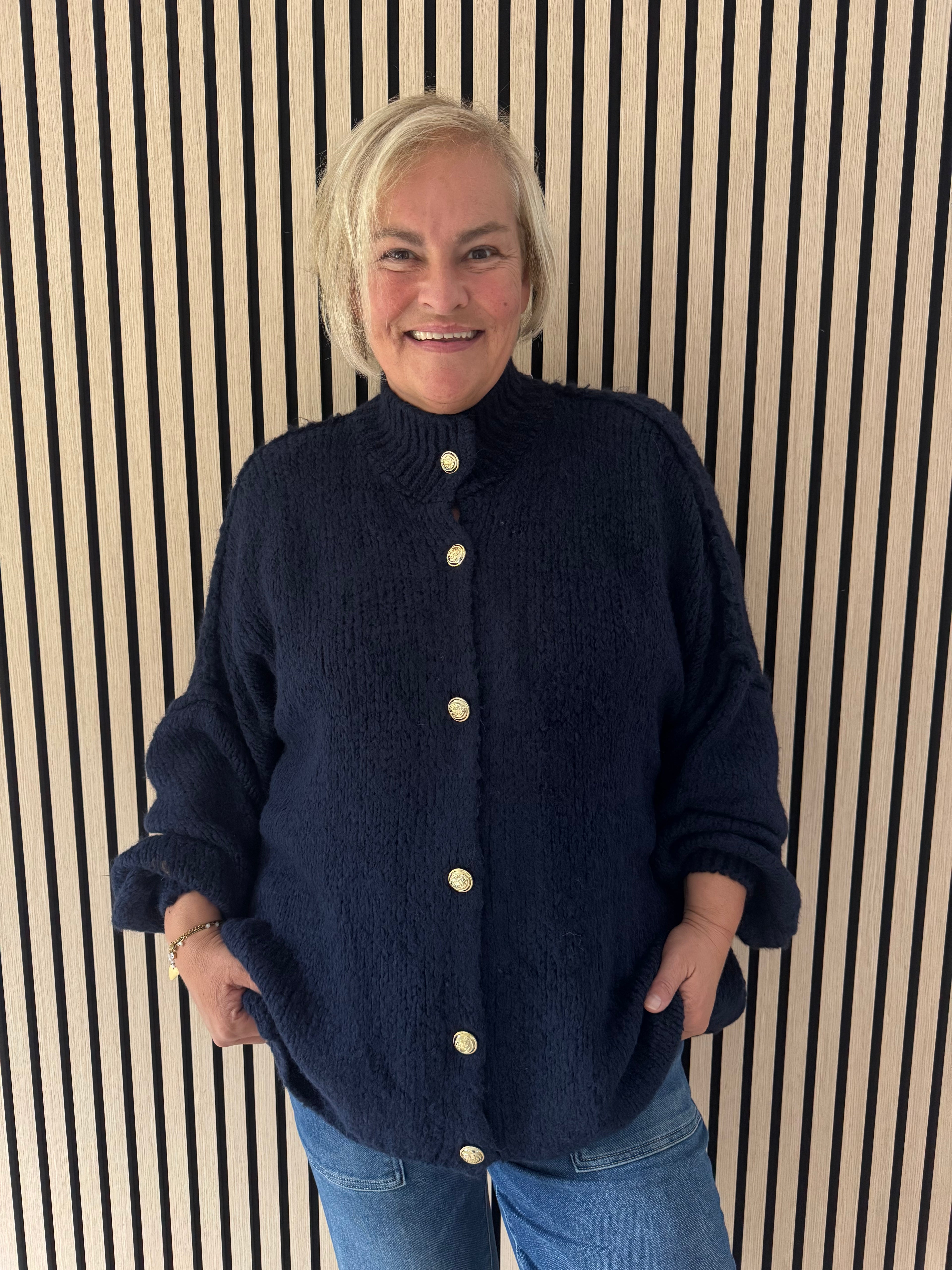 Kuschel Cardigan Oversize