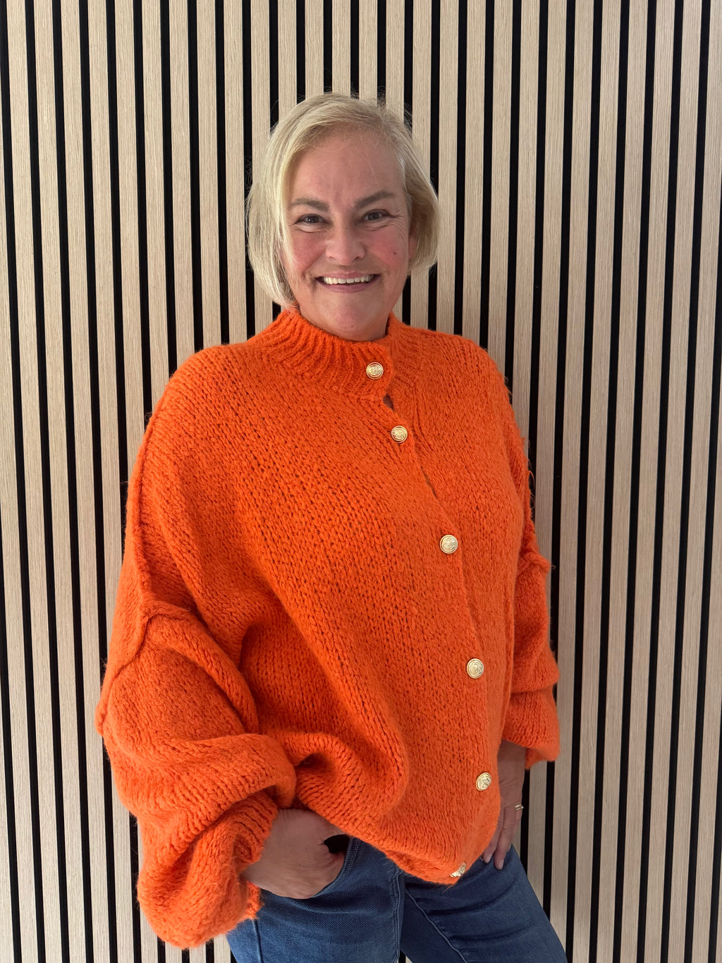Kuschel Cardigan Oversize