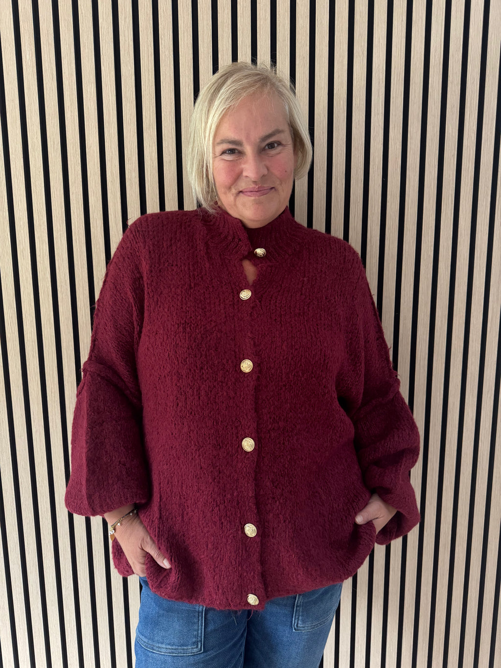 Kuschel Cardigan Oversize