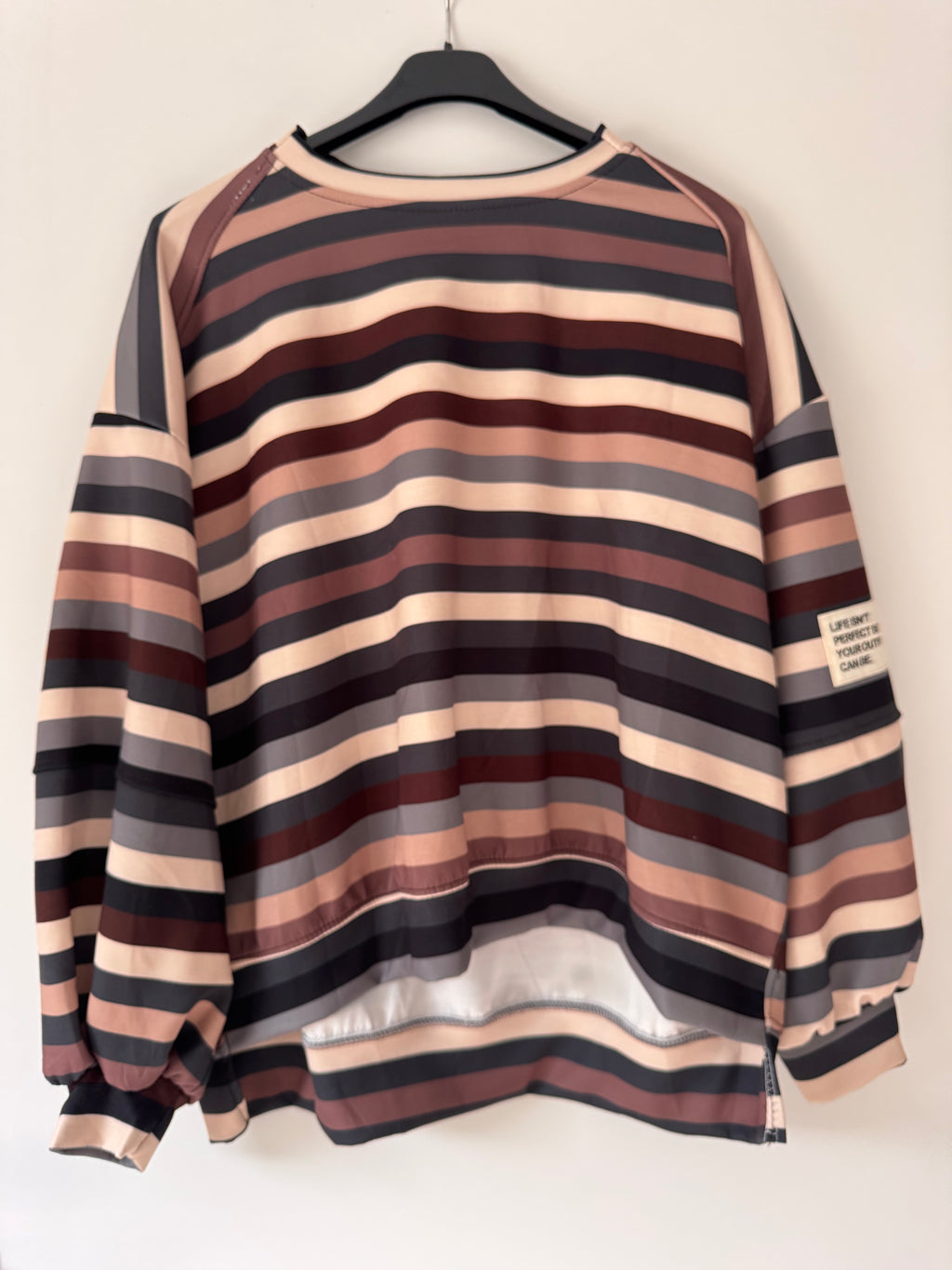 Butterstoff Streifen Shirt