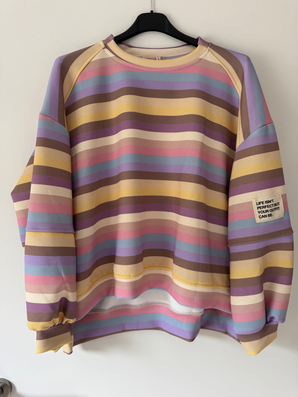 Butterstoff Streifen Shirt