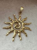Edelstahlanhänger gold