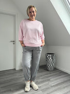 Cooles Sweatshirt mit 3/4 Arm