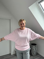 Cooles Sweatshirt mit 3/4 Arm