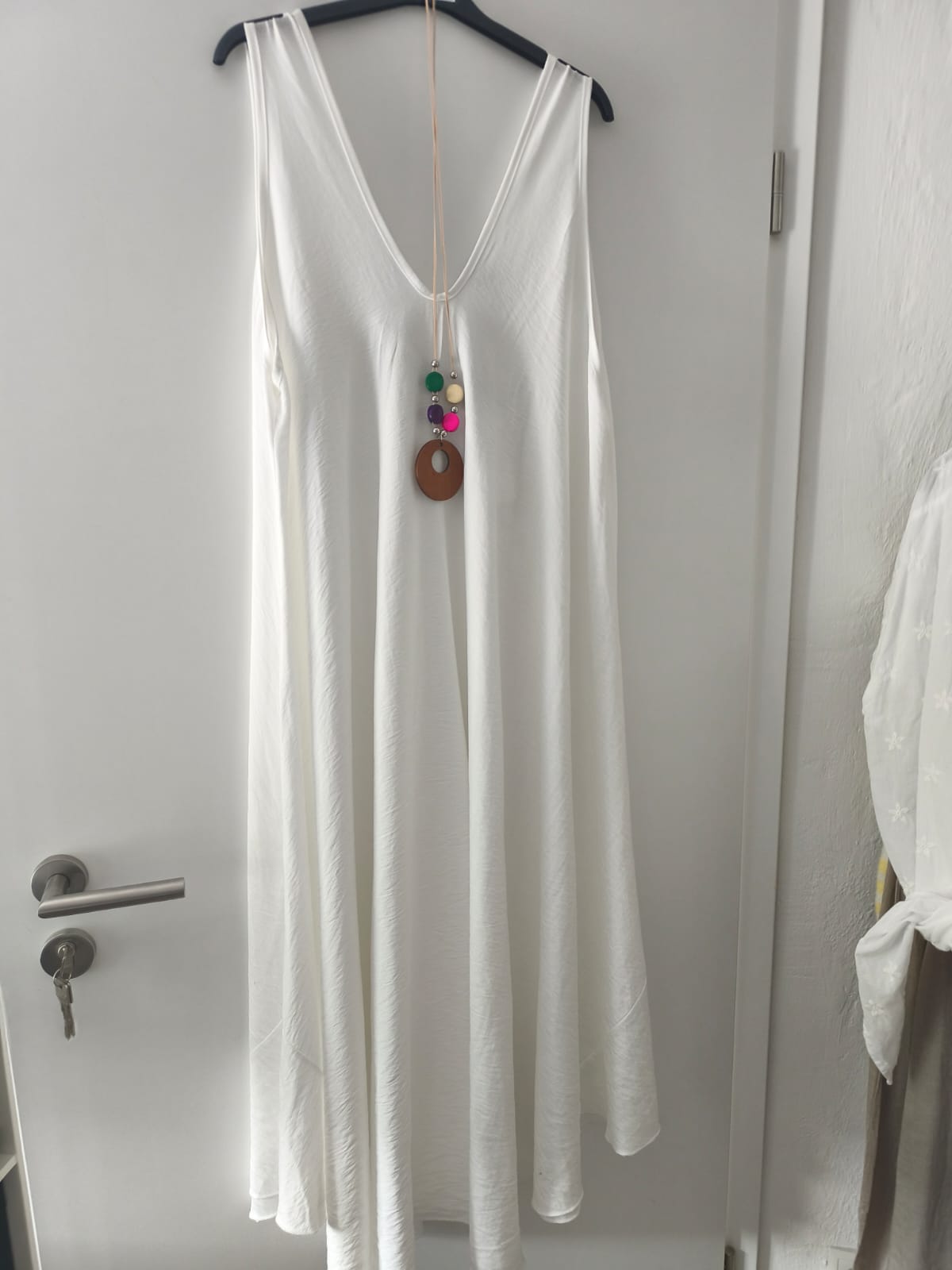 Viskose Träger Kleid