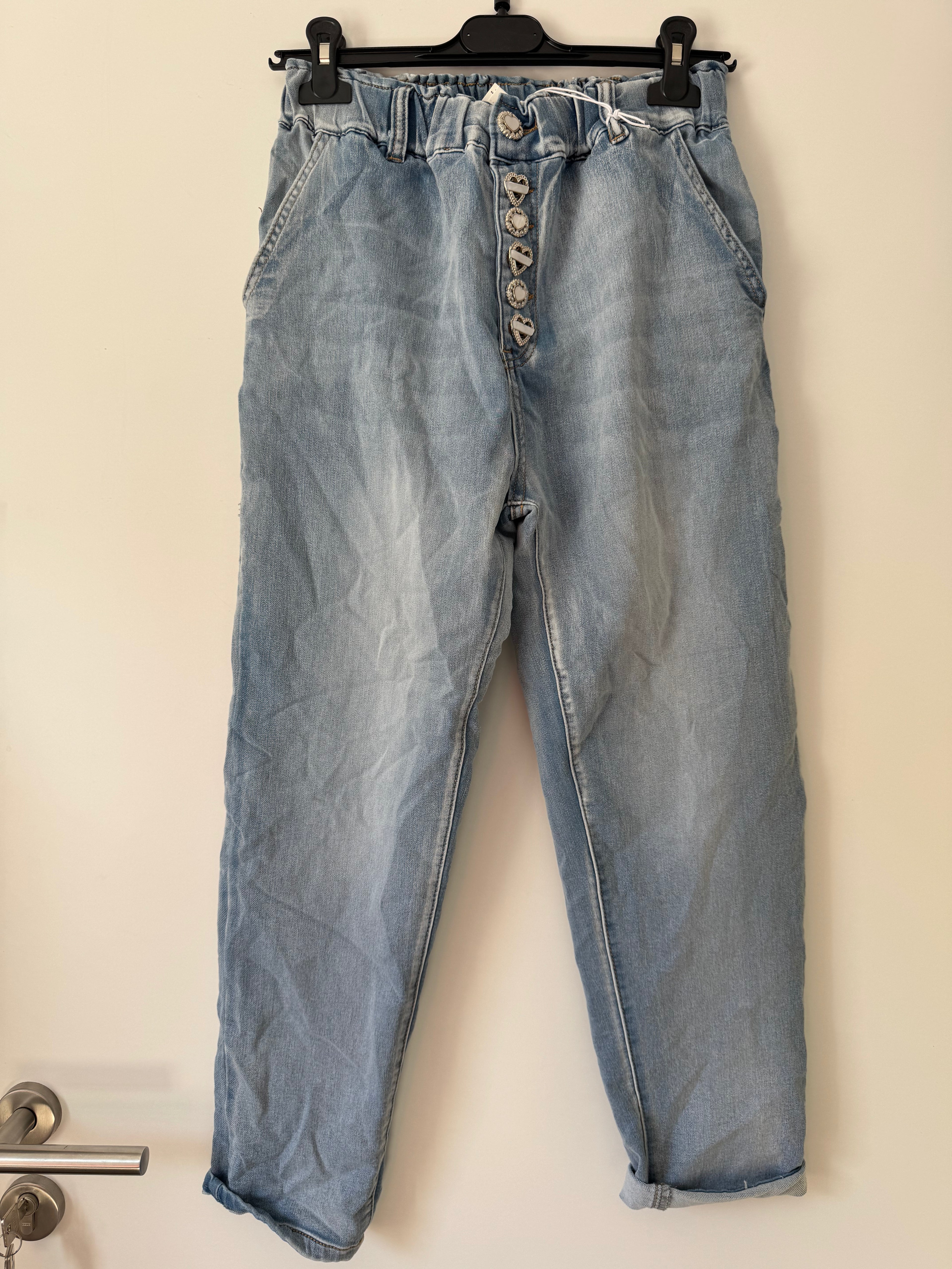 Jeansjogpant