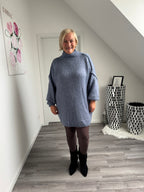 Long Pulli/Kleid-Strick