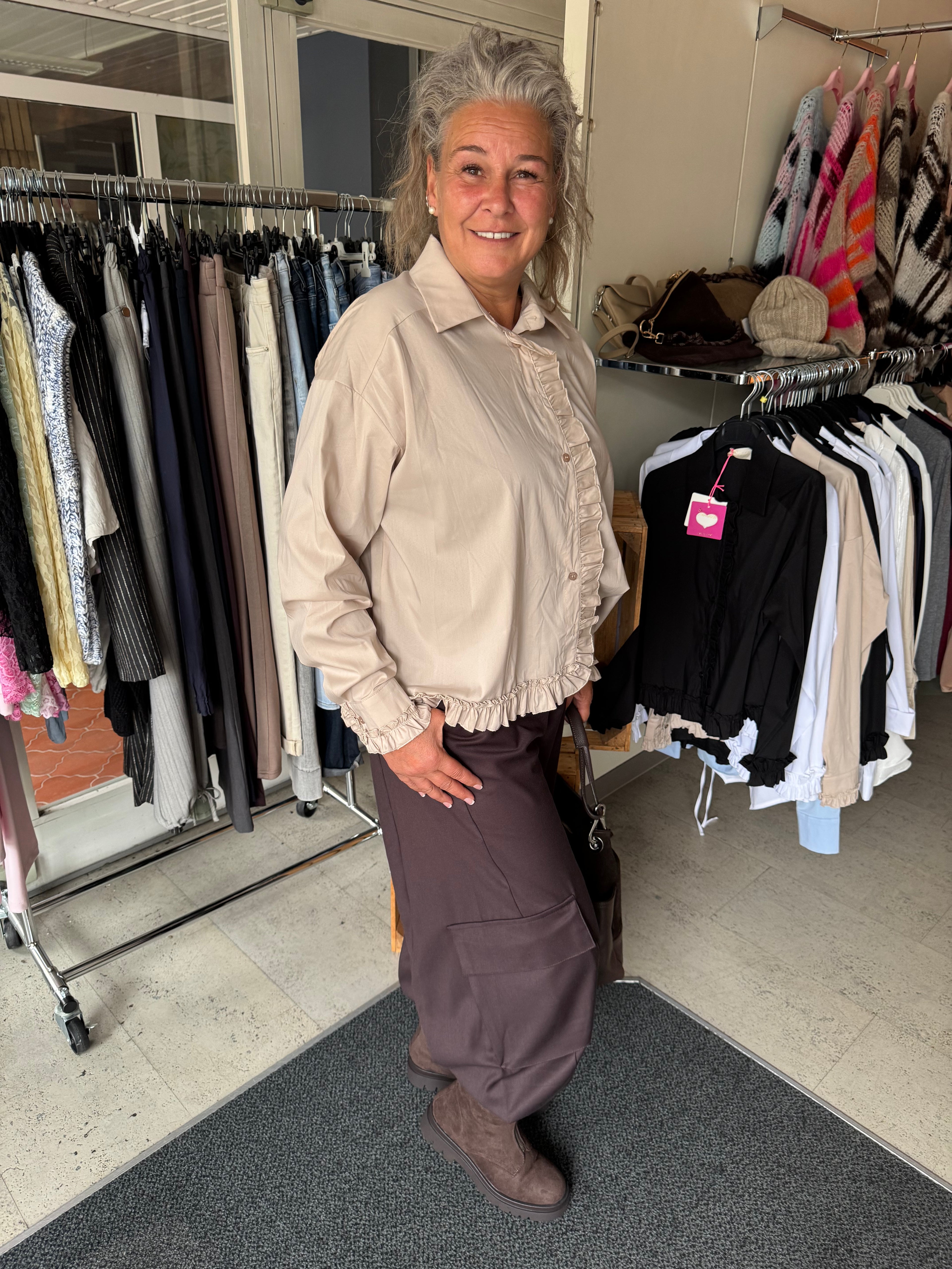 Ballonhose mit seitlichen Cargo Taschen