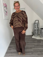 Bluse mit Print Yest curvy