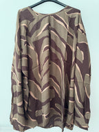 Bluse mit Print Yest curvy