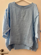 Leinen Oversize Shirt