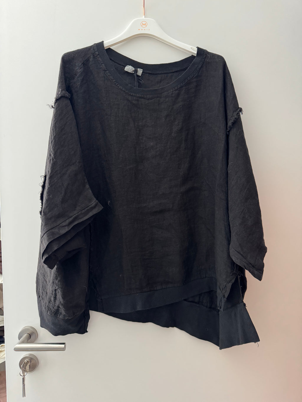 Leinen Oversize Shirt