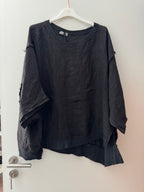 Leinen Oversize Shirt