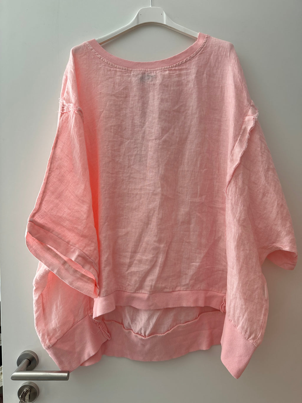 Leinen Oversize Shirt