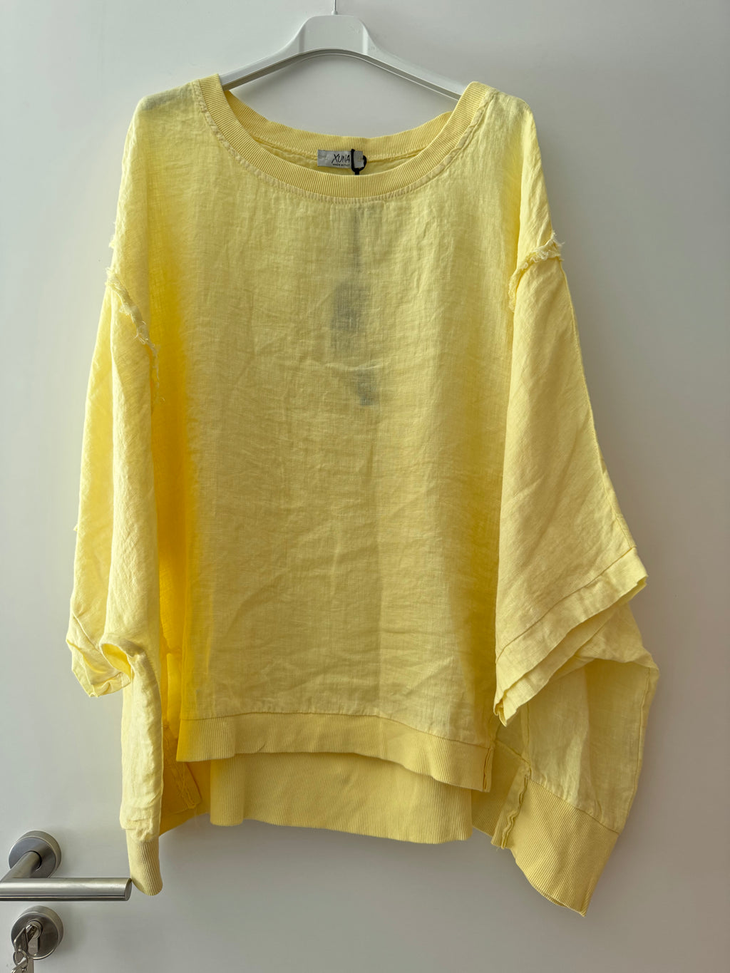 Leinen Oversize Shirt