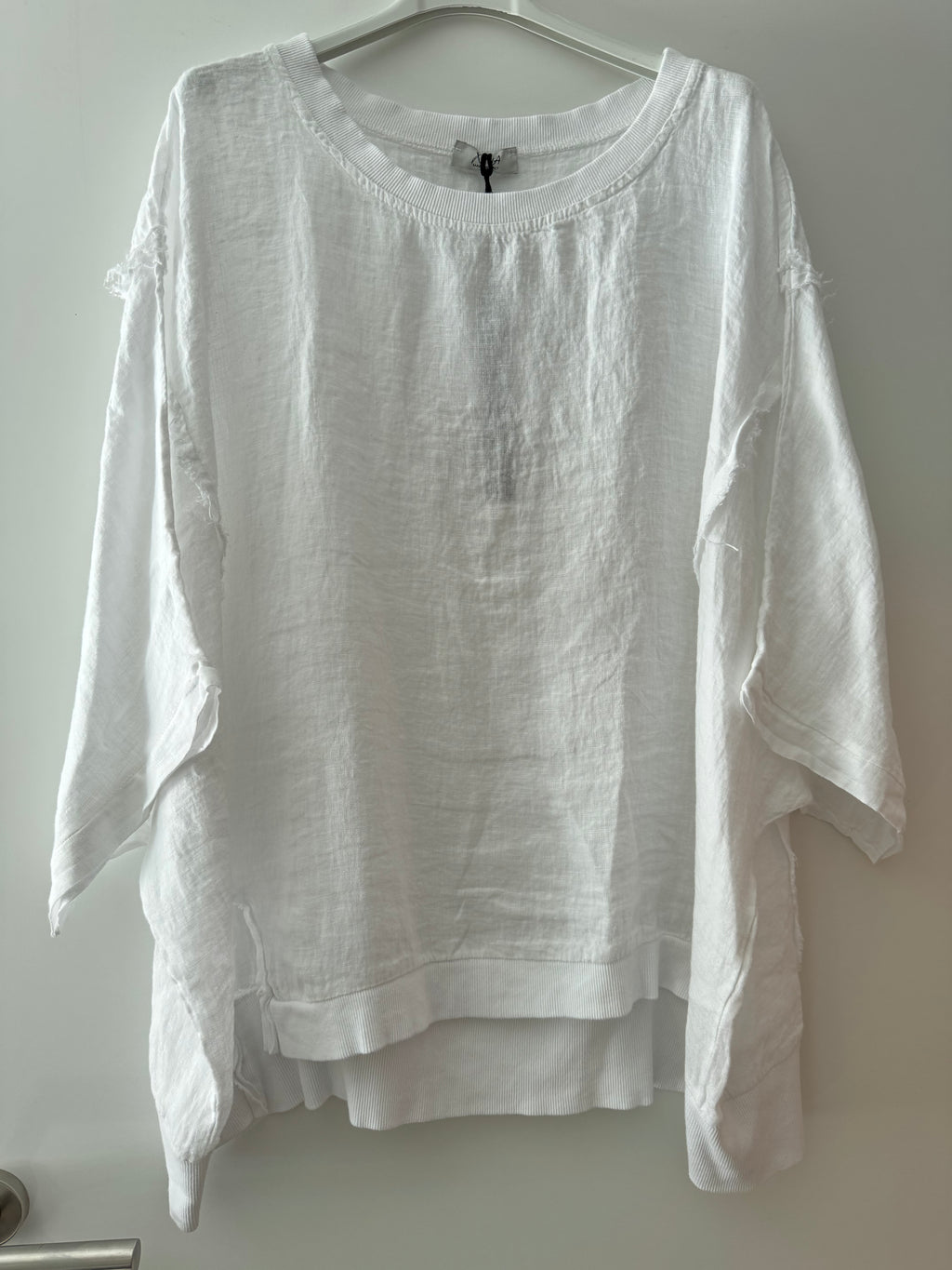 Leinen Oversize Shirt