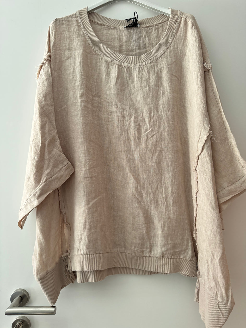 Leinen Oversize Shirt