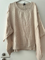 Leinen Oversize Shirt