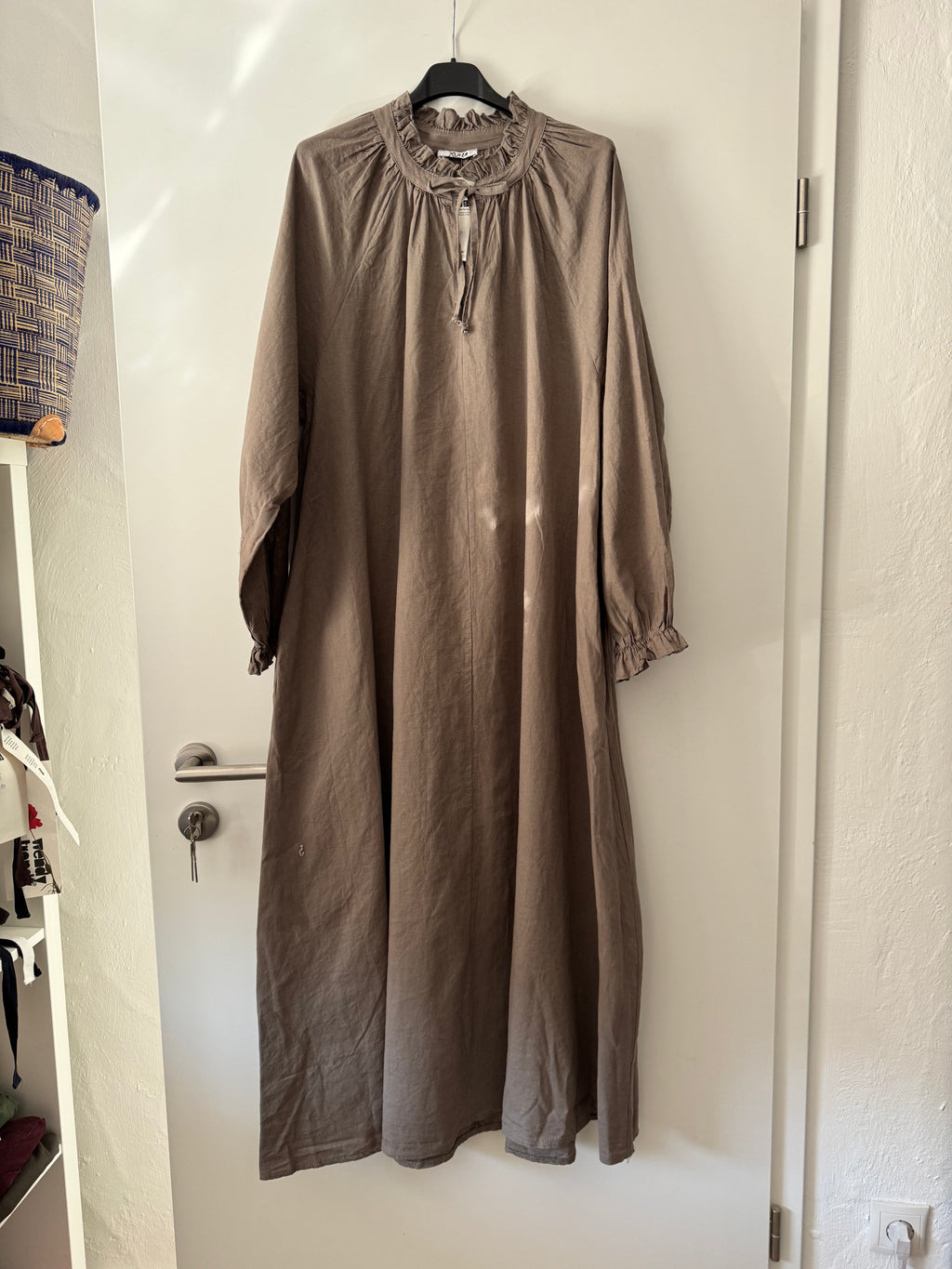 Leinen  Maxikleid oversize