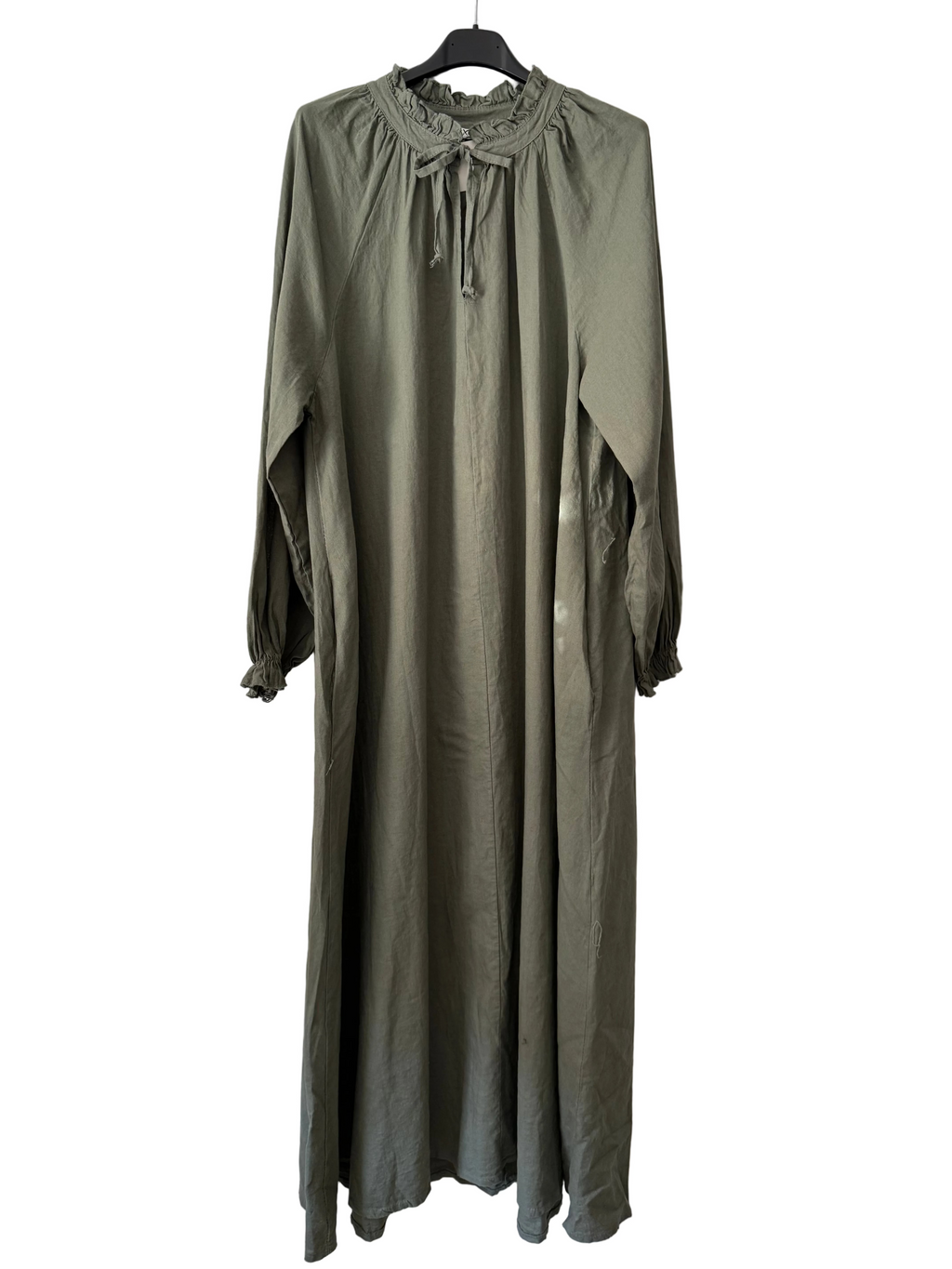 Leinen  Maxikleid oversize