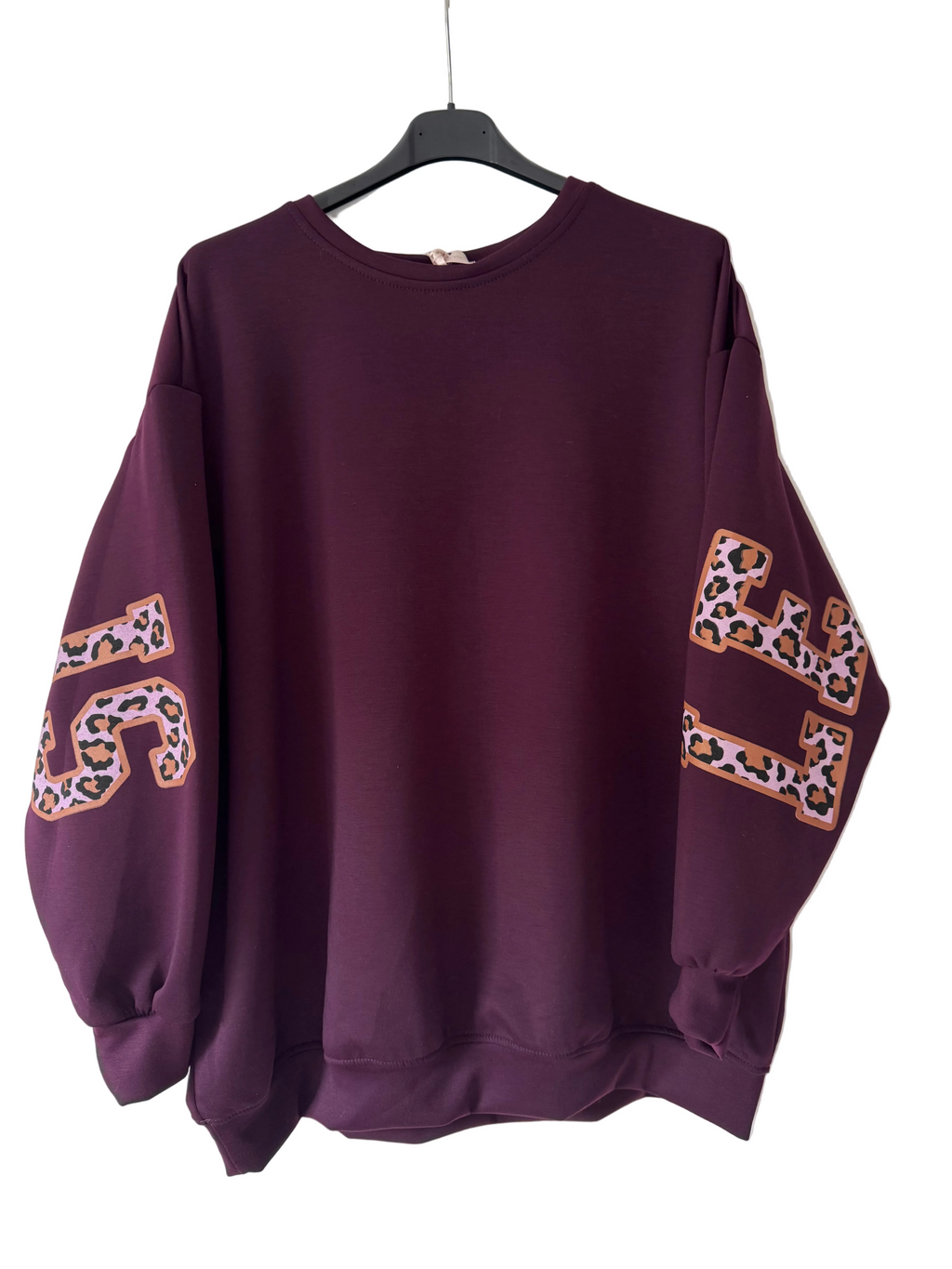 Sweatshirt mit Leo Print