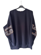 Sweatshirt mit Leo Print