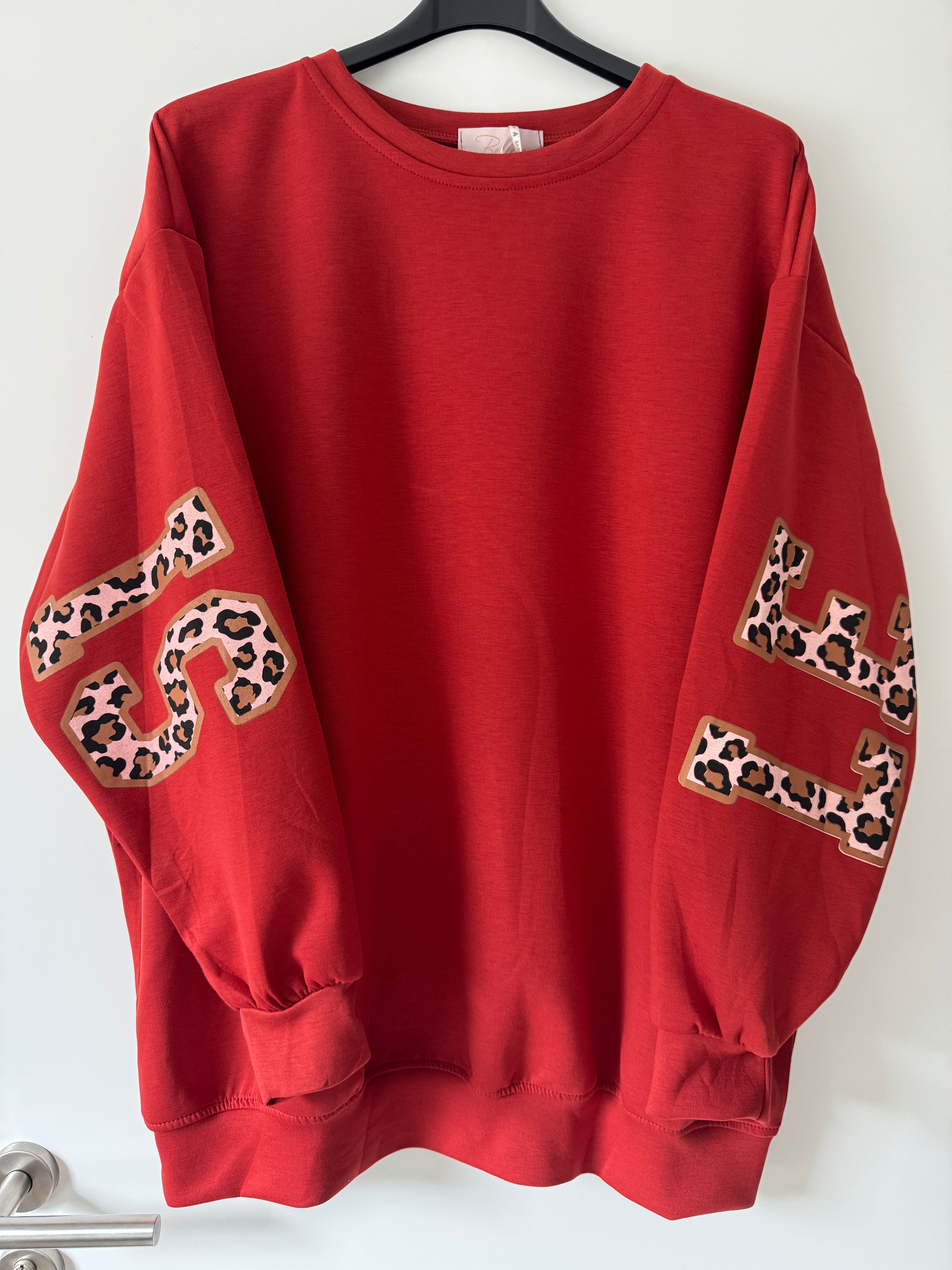 Sweatshirt mit Leo Print