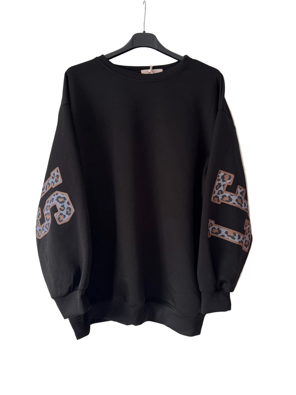Sweatshirt mit Leo Print