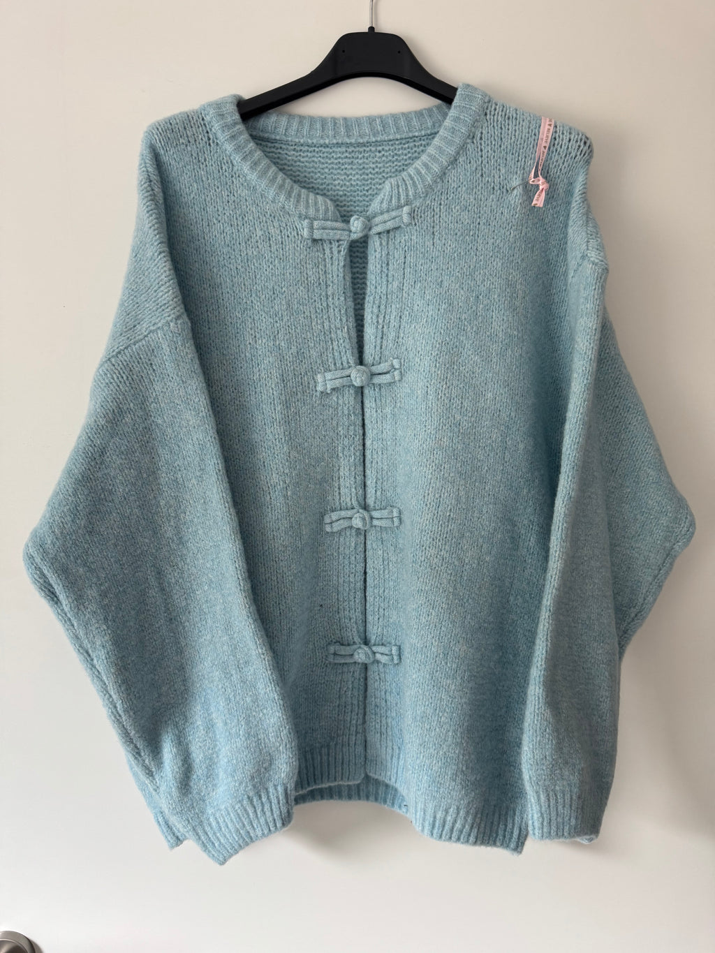 Strickweste im Military Style